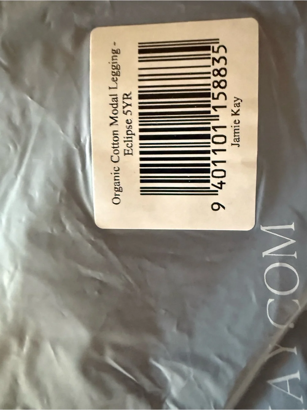 Jamie Kay Eclipse (navy) organic cotton Legging and cardigan set. SIZE 9 NWT